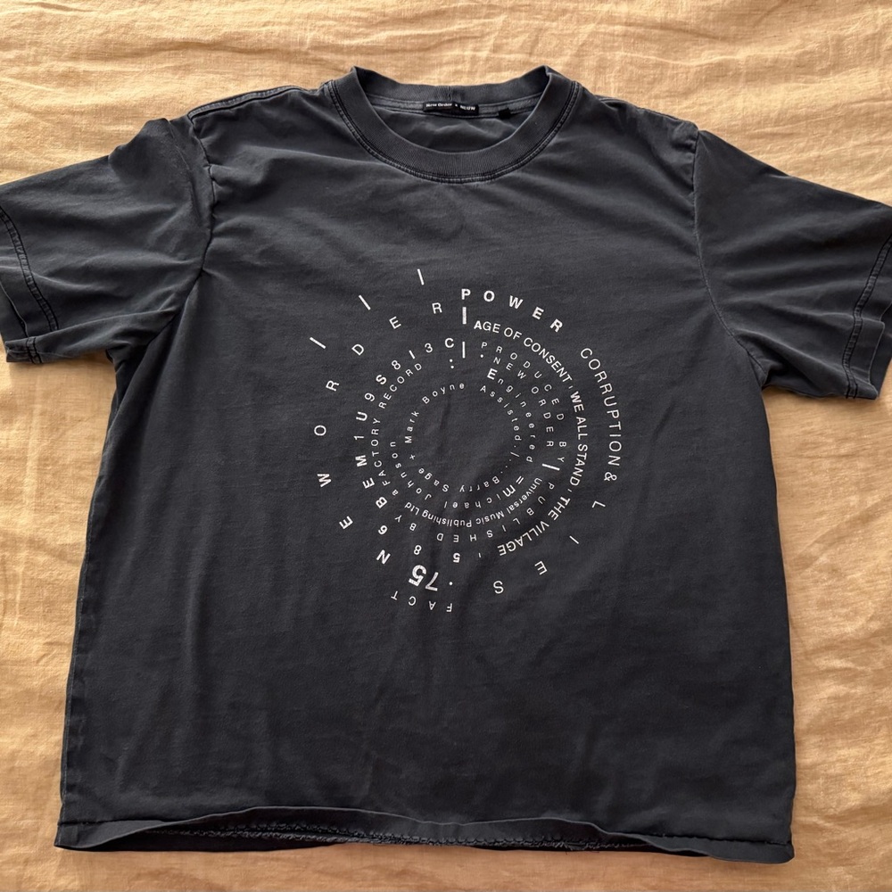 Neuw Black Graphic Short Sleeve Tee